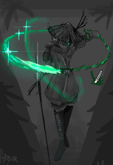 arbor blades (maple, oc of kin)